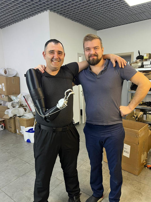 Andriy in Ukraine fitted with ProHensor VCAL